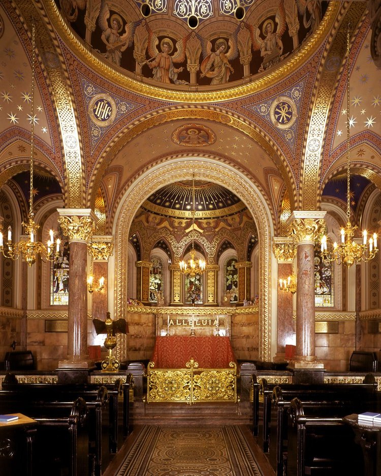 Inside the GOSH Chapel.