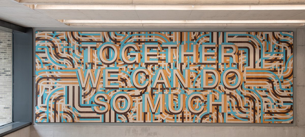 Artwork reading together we can do so much