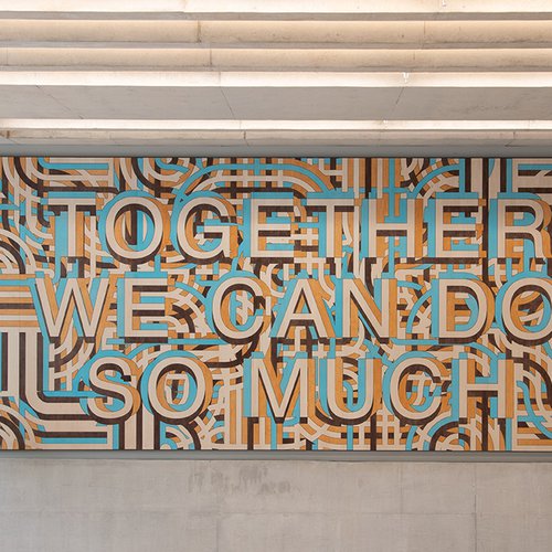 Artwork reading together we can do so much