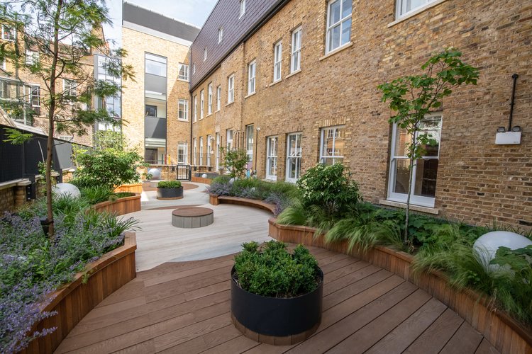 The Valentine Sensory Garden at the Sight and Sound Centre, Supported by Premier Inn