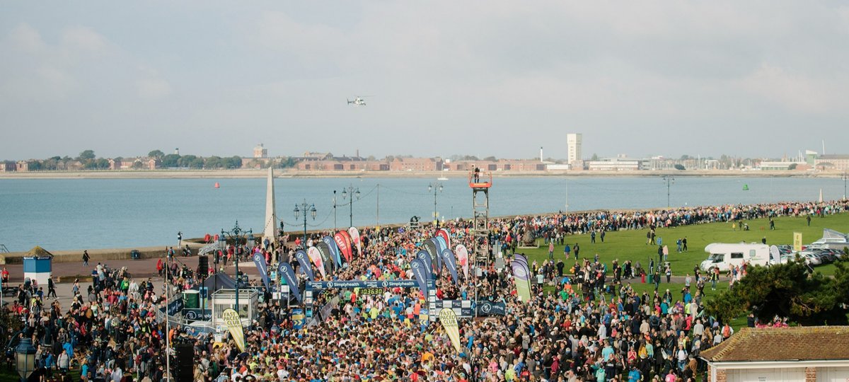 Great South Run start line