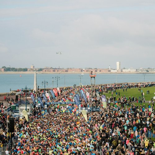 Great South Run start line