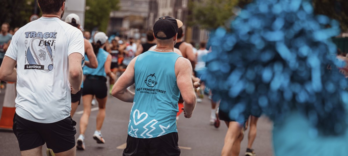 Runner at the 2025 Hackney Half Marathon