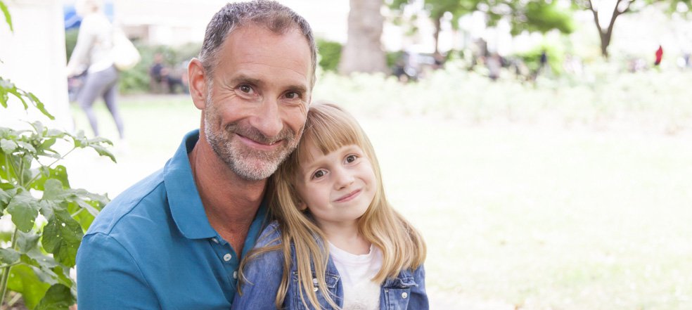 Nina and her dad