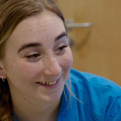 Play Specialist Jade smiling