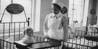Princess Tsahai as nurse in 1936