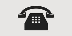 A vector image of a telephone