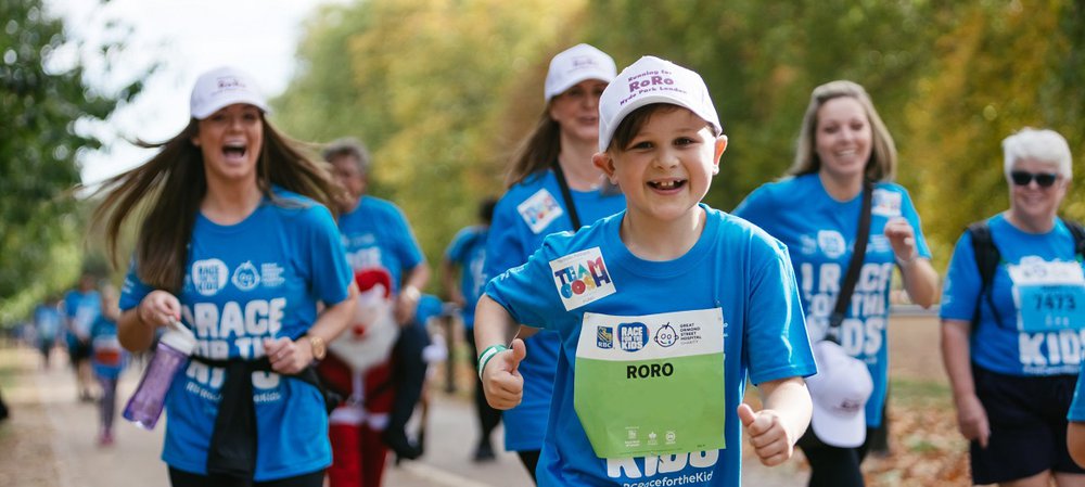Rowan takes part in Race for the Kids 2018