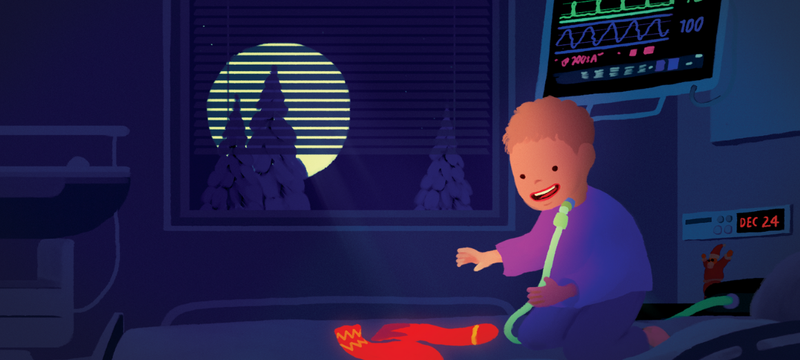 Still image from Christmas Appeal
